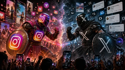 Instagram vs X in a Street Fight